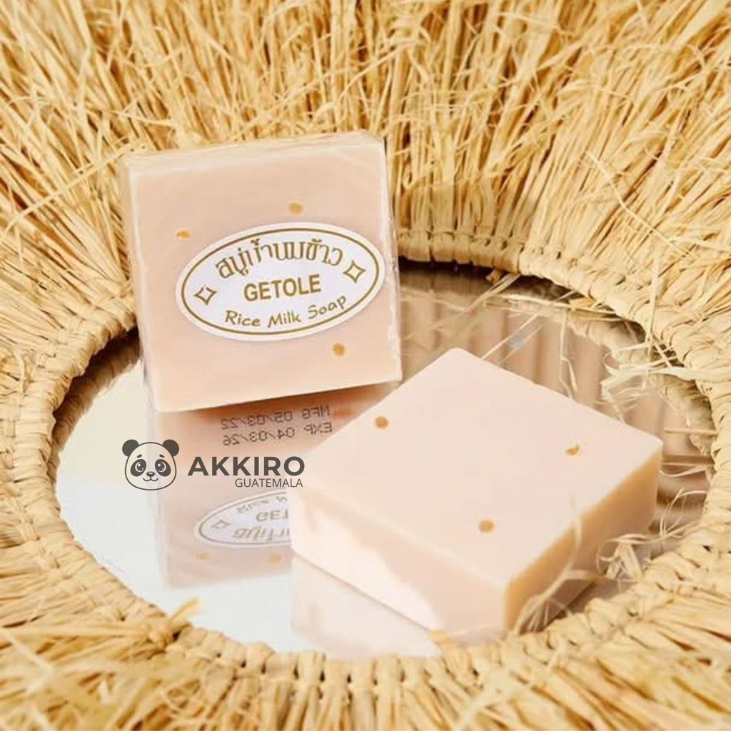 Jabón Aclarante de Leche de Arroz