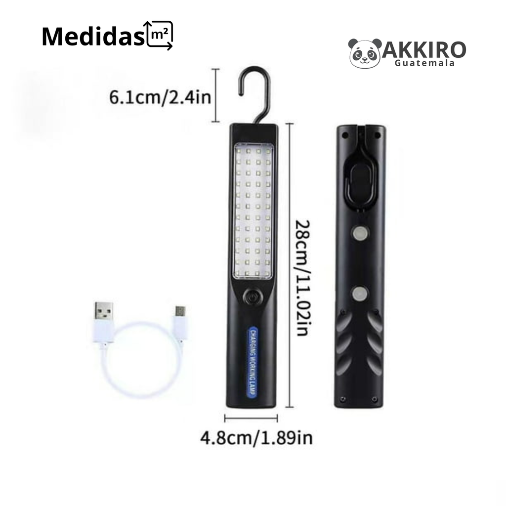 Lampara Led Solar Y Recargable