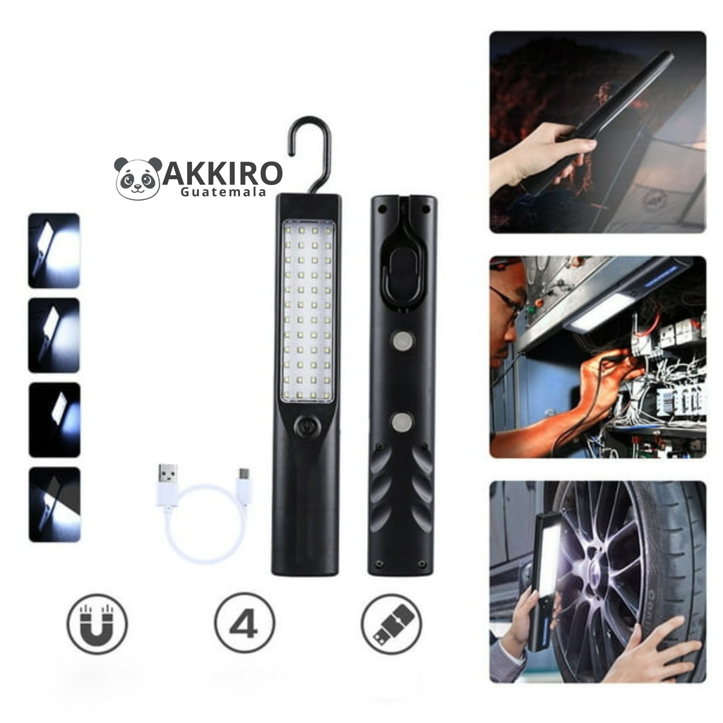 Lampara Led Solar Y Recargable