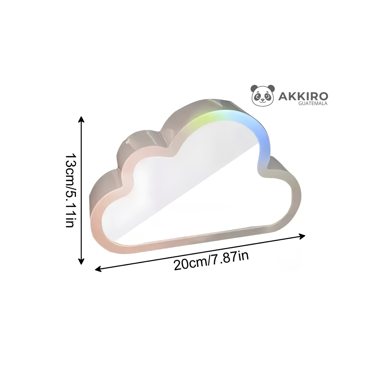 Lámpara Infinita de Nube con Tulipanes