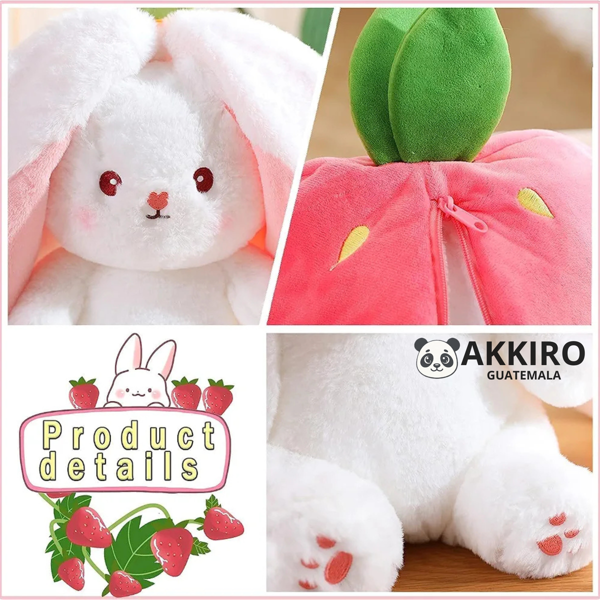 Peluche Fresa Sorpresa