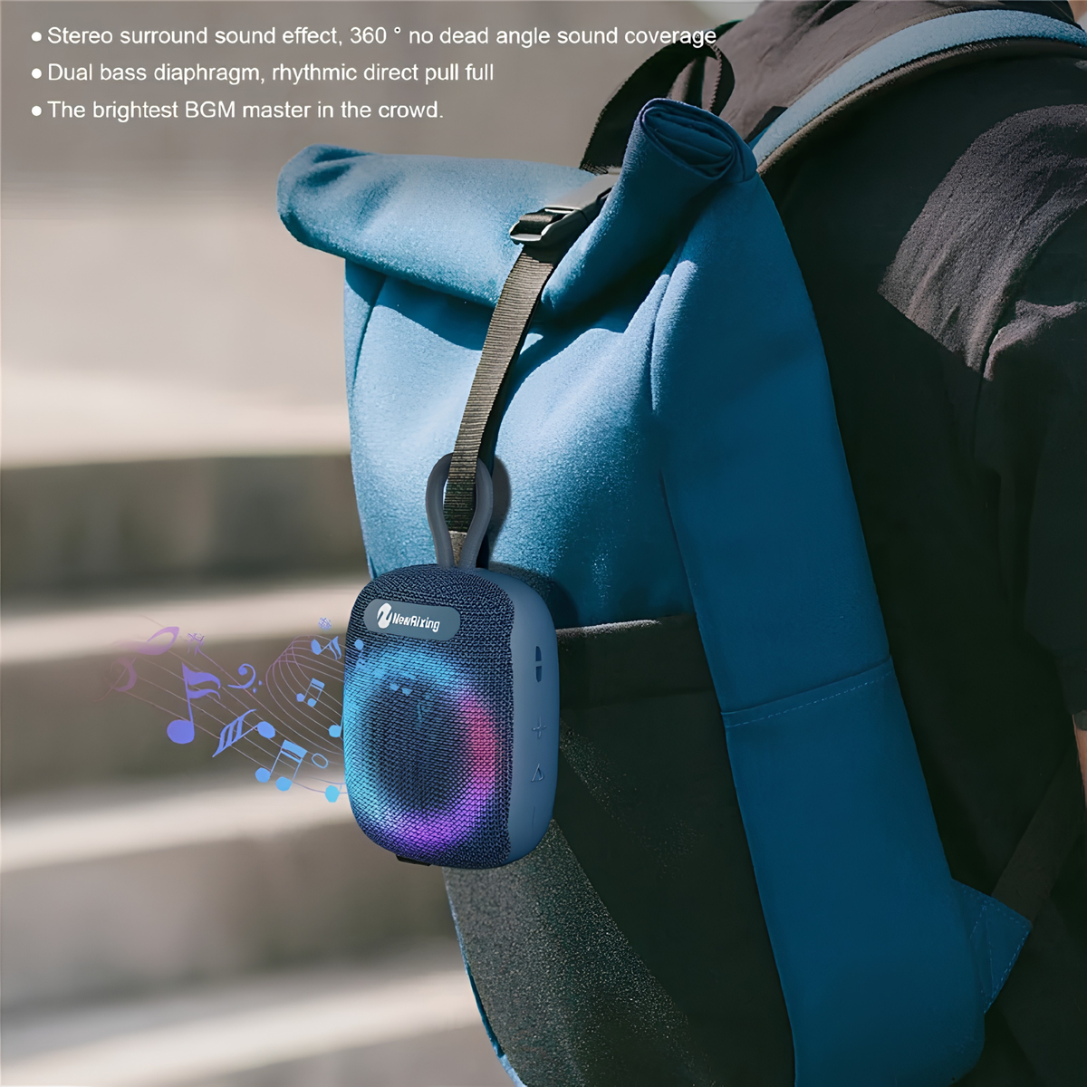 Bocina Portátil Bluetooth