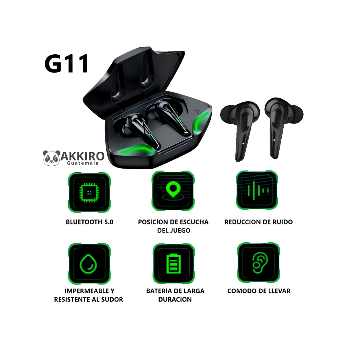 Audífonos Inalámbricos Gamer TWS G11